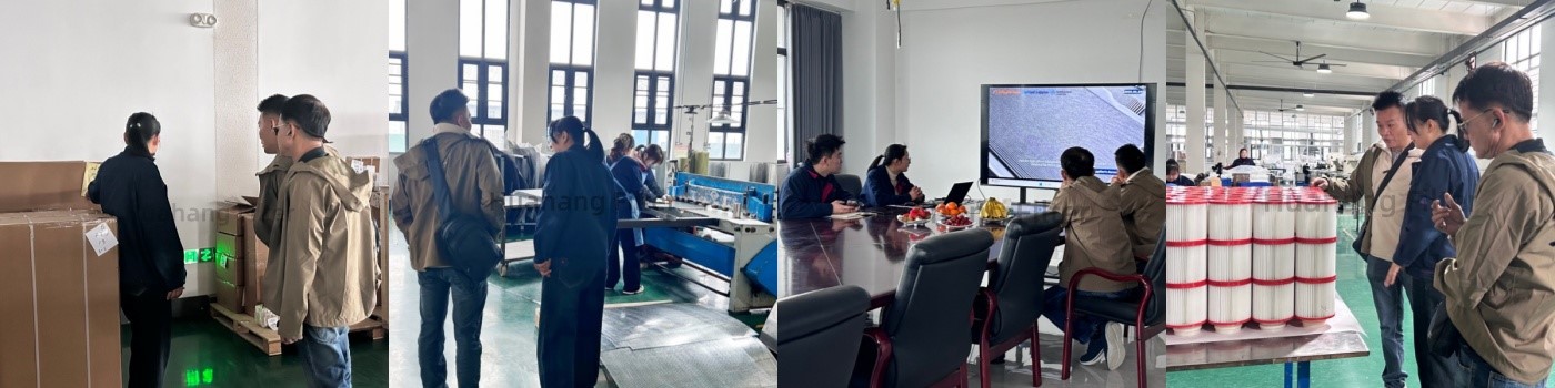 Welcome Thailand Customers To Visit Huahang Filter Welcome Thailand Customers To Visit Huahang Filter